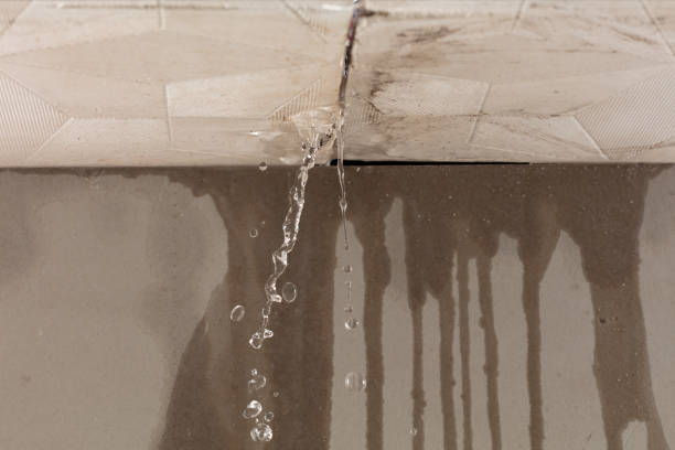 Professional Burst Pipe Cleanup technician working in Gorham, ME